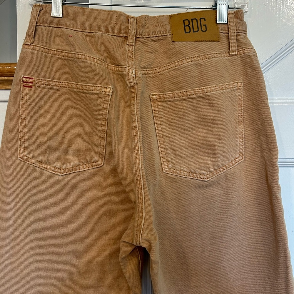BDG Urban Outfitters Cowboy Jean Straight Leg size 29 sand/tan - Picture 5 of 7